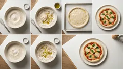 長芋でふわもち！米粉ピザ生地—耳はカリッと、オーブンで失敗しにくいグルテンフリーレシピ