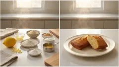 レモンの皮を砂糖にすりおろして香り倍増：混ぜて焼くだけのレモンフィナンシェ