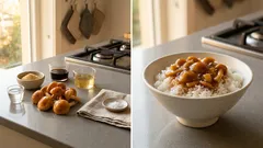 ごはんが止まらない、なめこのなめ茸—醤油ベースの甘辛で簡単作り置き