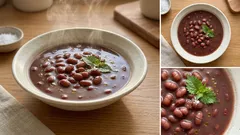 炊飯器でふっくら、小豆煮が驚くほど簡単に：アク抜きなし＆砂糖なしの基本レシピ