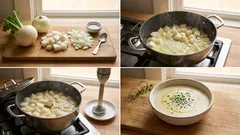 かぶの甘みがじんわり広がる、豆乳ポタージュのやさしい作り方