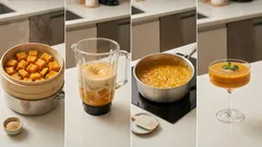 豆乳で軽やか、寒天で失敗しにくい。なめらか「かぼちゃプリン」の作り方
