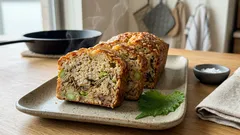 玄米入り和風ケークサレ:米粉でグルテンフリー、しっとり満足おかずケーキ